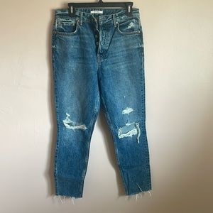 SHR Karolina GRLFRND Distressed Premium Denim